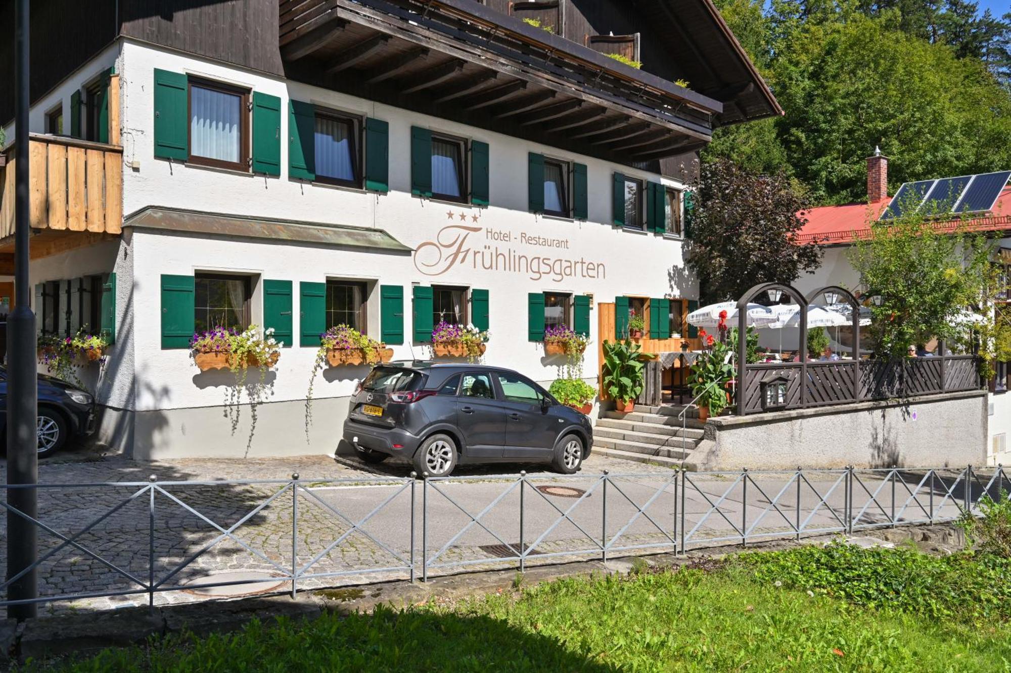 Hotel Restaurant Fruehlingsgarten Füssen Exterior foto